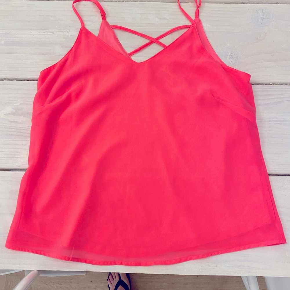 Japna Hot pink cami tank sz s